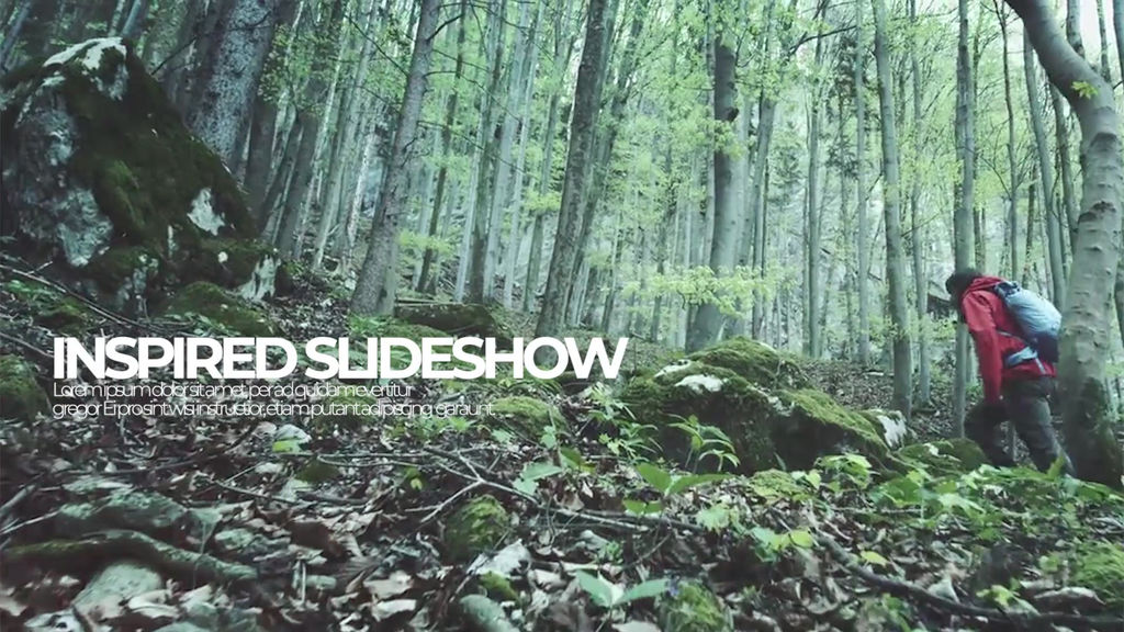 Premier Inspire Slideshow Premiere Pro Template