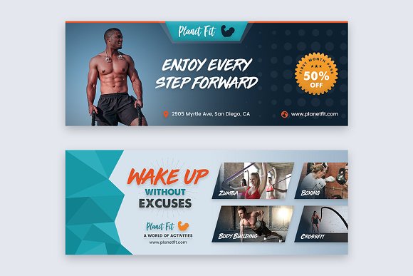 Fitness Facebook Cover