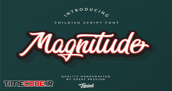 Magnitude Script Font