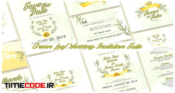 Greenleaf - Wedding Invitation Ac.71
