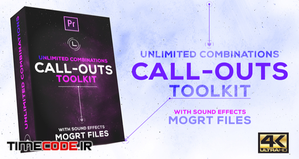  Call-Outs Tool Kit | MOGRT Files for Premiere Pro 