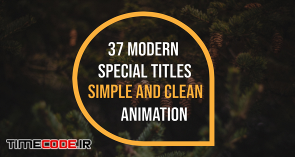 37 Simple Titles & Lower Thirds