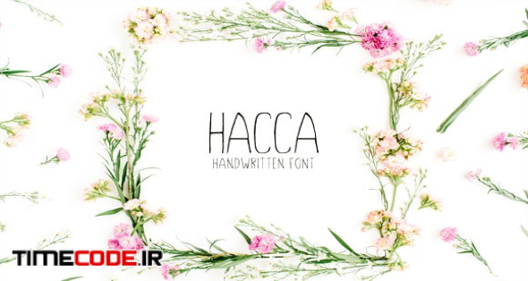 Hacca Handwritten Sans Serif Font
