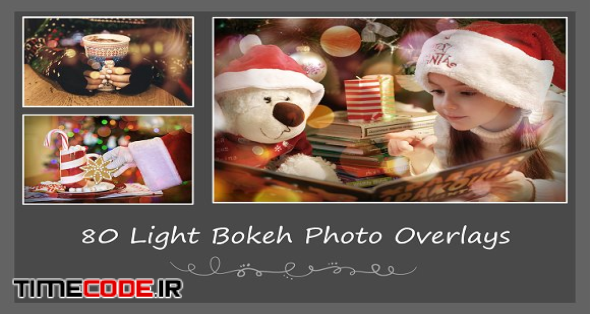80 Light Bokeh Photo Overlays
