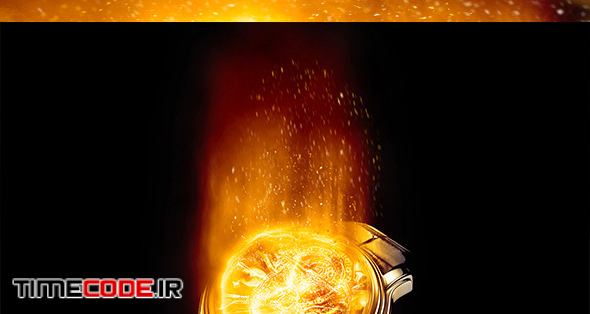  Fire Effect Photoshop Action 