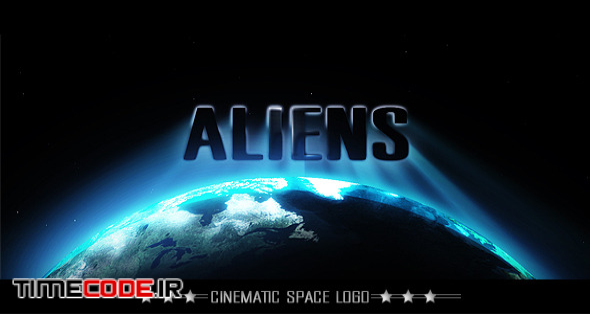  Cinematic Space Logo or Title 