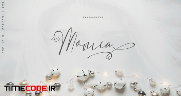 Monica- 10 Elegant Font