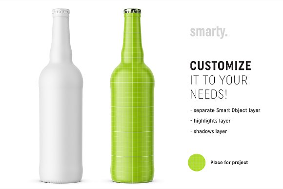 Download دانلود موکاپ بطری نوشیدنی Ceramic beer bottle mockup 2975541 | تایم کد