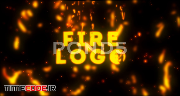 Cartoon Fire Logo 