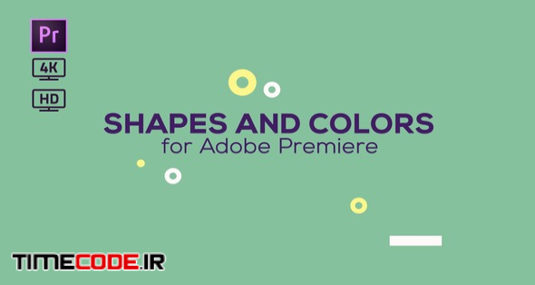  Shapes and Colors Broadcast Package | Essential Graphics | Mogrt 