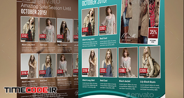  Fashion Shop Flyer 