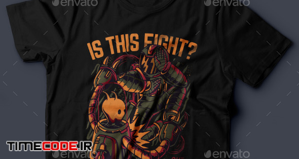  Is This Fight? T-Shirt Design 