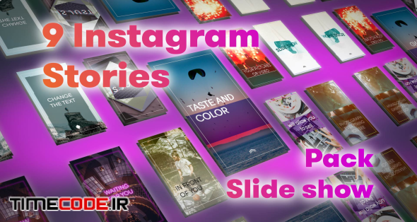 Instagram Stories Slideshow Pack