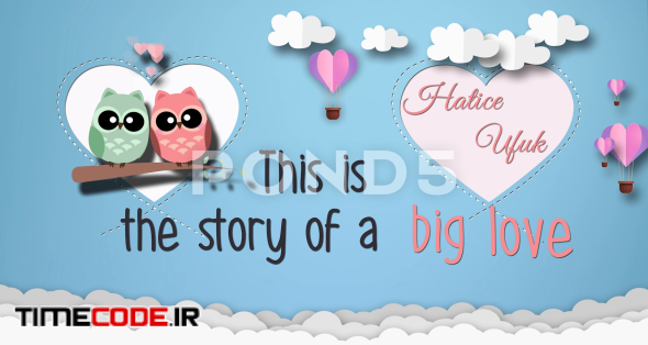  Big Love Wedding Story After Effects 4K Template 