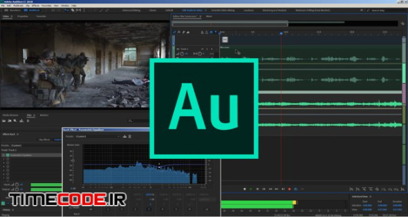 Adobe Audition: Sound post-production for Film, Documentary, Interview and clips