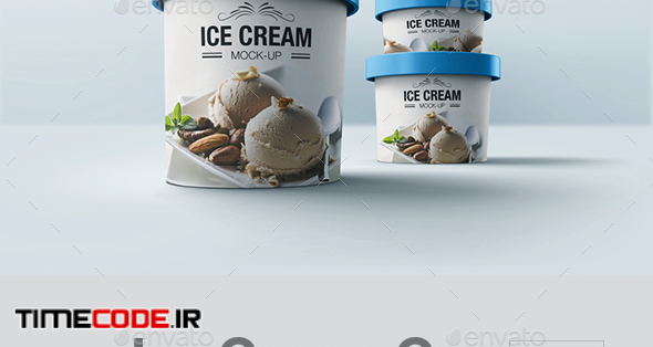  Ice Cream Cup Mock-up v4 