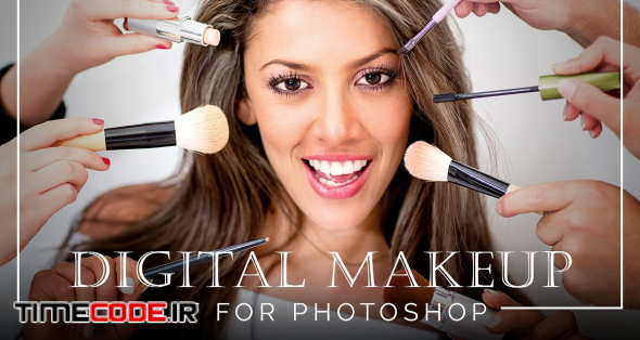Digital Makeup Kit for Photoshop