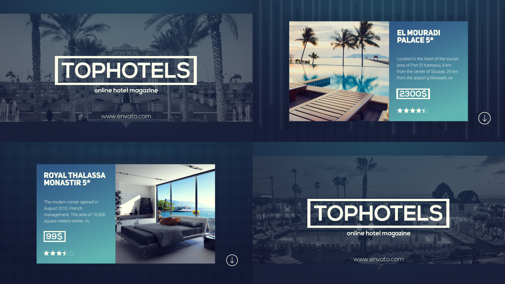 دانلود پروژه آماده افترافکت تیزر تبلیغاتی رستوران Online Store Restaurant Service Promo