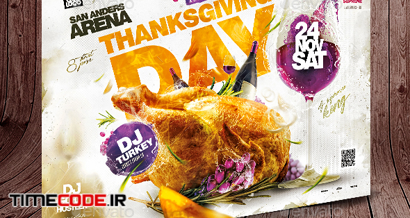  Thanksgiving Day Flyer 