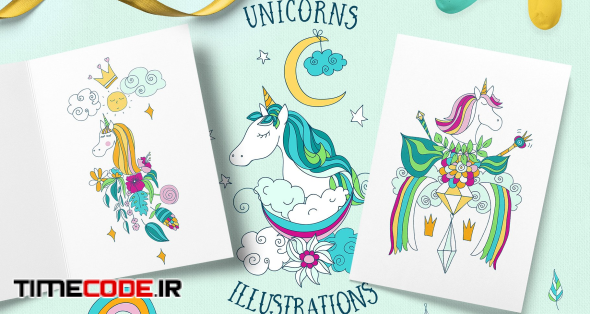 Unicorns Illustrations