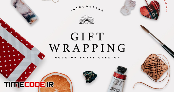 Gift Wrapping Mock-Up Scene Creator