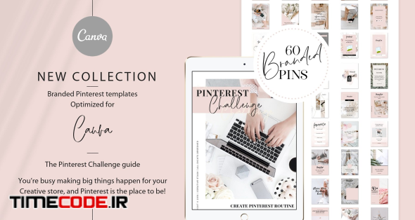 Branded pins + Pinterest guide