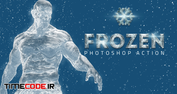 Frozen Ice Photo Effect