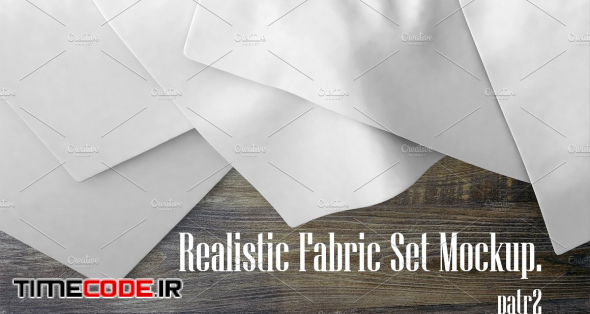 Realistic Fabric Set MockUp 2
