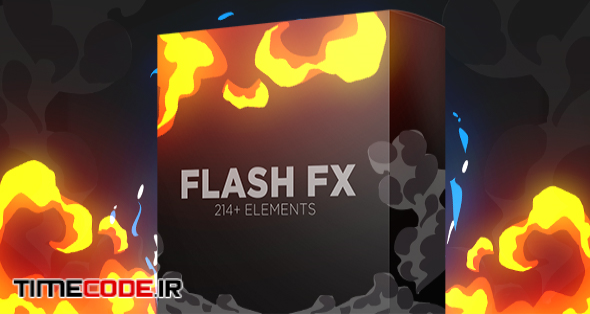  Flash Fx Elements | Hand Drawn Bundle Pack 