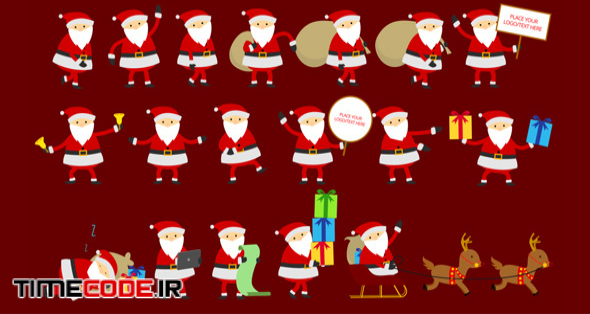  Santa Animation & Greetings 