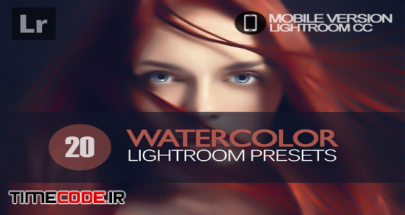 20 Watercolor Lightroom Mobile bundle (Presets for Lightroom Mobile CC 