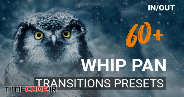 60 Whip Pan Transition Presets