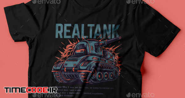  Real Tank T-Shirt Design 