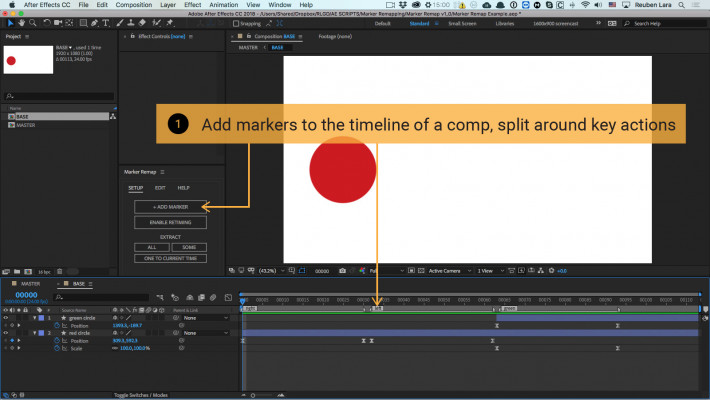 marker remap after effects download