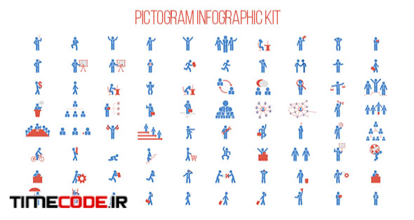  Pictogram Infographic Kit 