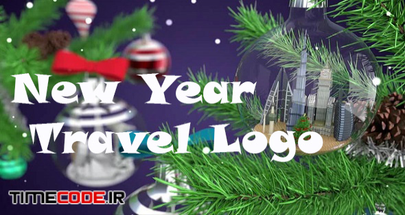  New Year Travel Logo 