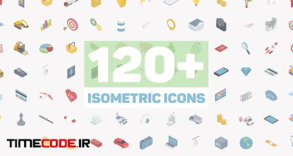  Isometric Icons 