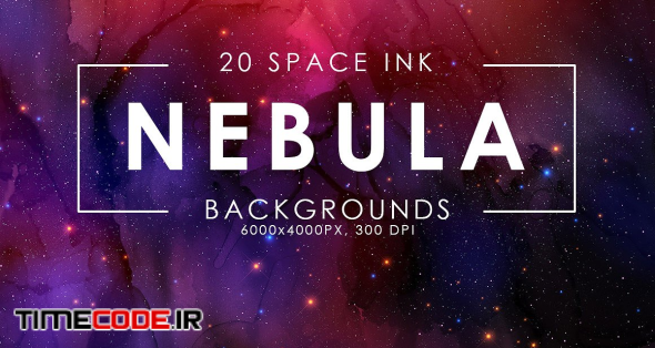 Nebula Ink Backgrounds