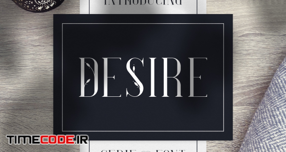 Desire - Luxury Serif Font