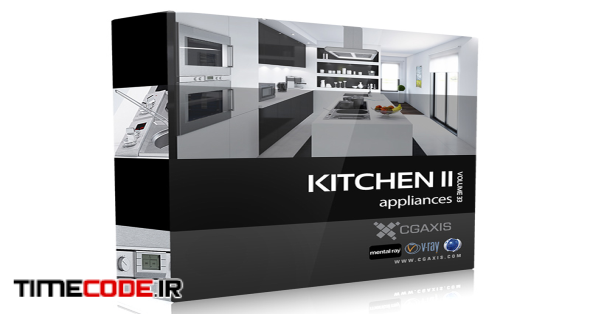 CGAxis Models Volume 33 Kitchen Appliances II