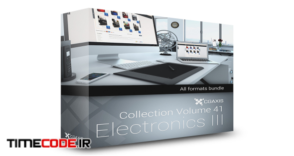 CGAxis Models Volume 41 Electronics III