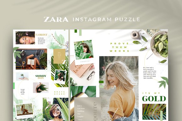 Zara - Instagram puzzle