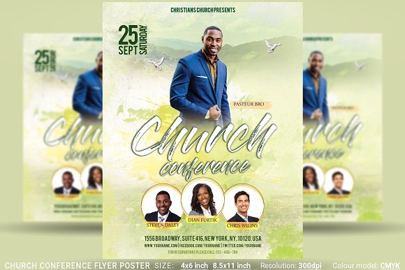 Church Conference Flyer Poster