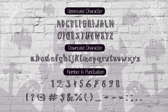 Mischano Typeface With Extras