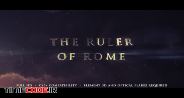  The Ruler Of Rome - Cinematic Trailer 