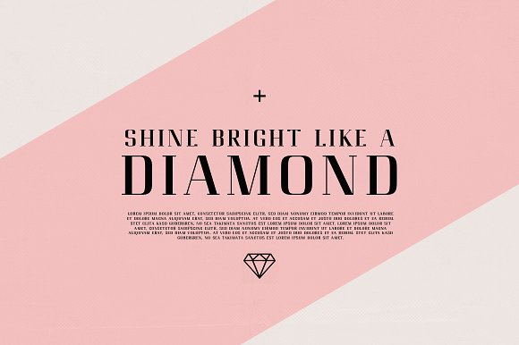 Diamond /// Luxury Serif