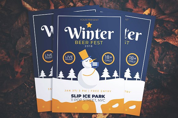 Winter Beer Fest Flyer