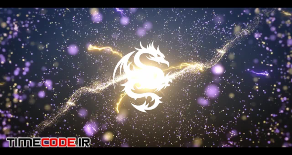 Space Particle Logo Reveal