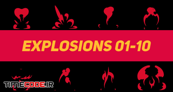 Liquid Elements Explosions 01-10