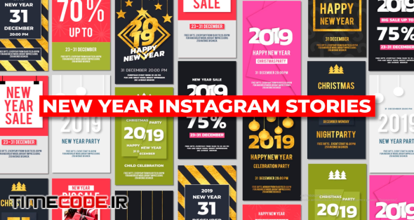 New Year Instagram Stories
